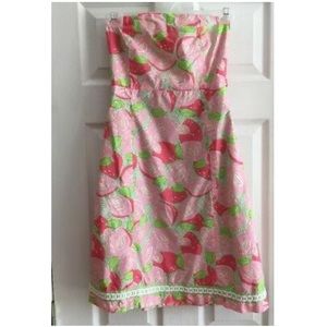 Lilly Pulitzer Strapless Dress